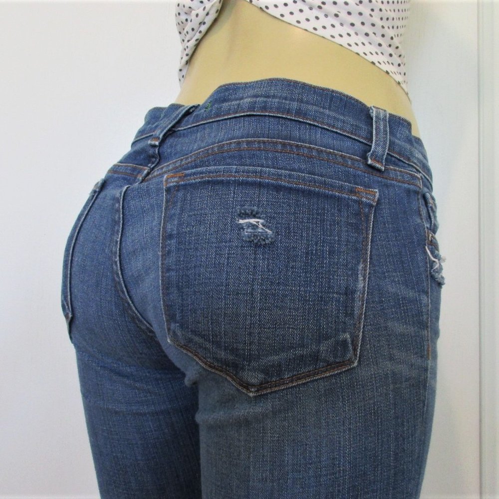 J BRAND Jeans Size 29 Low Rise Crop Denim Cigarette